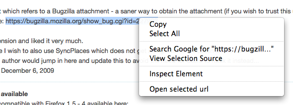 Plain Text Links
