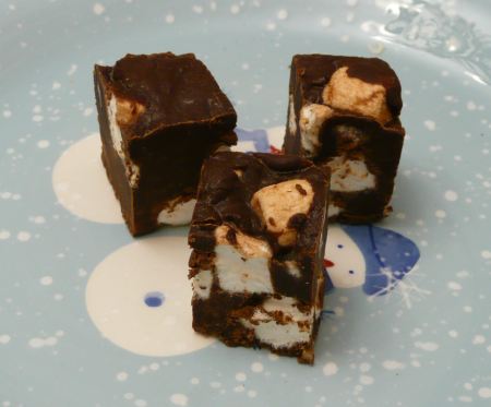 Marshmallow fudge