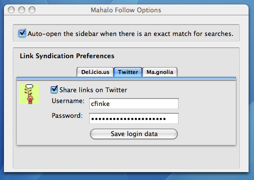 Follow 3.0’s Preferences Dialog