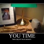 Motivational Poster: YOU TIME
