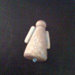 Found this Christmas tree ornament on the lawn