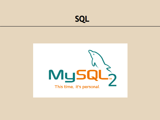 SQL: My Sequel 2. This time, it's personal.