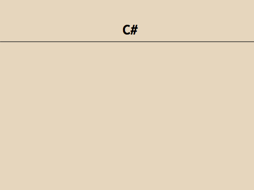 C#: C Sharp or C Pound?