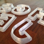 Today's Functional Print: Letter Cookie Cutters