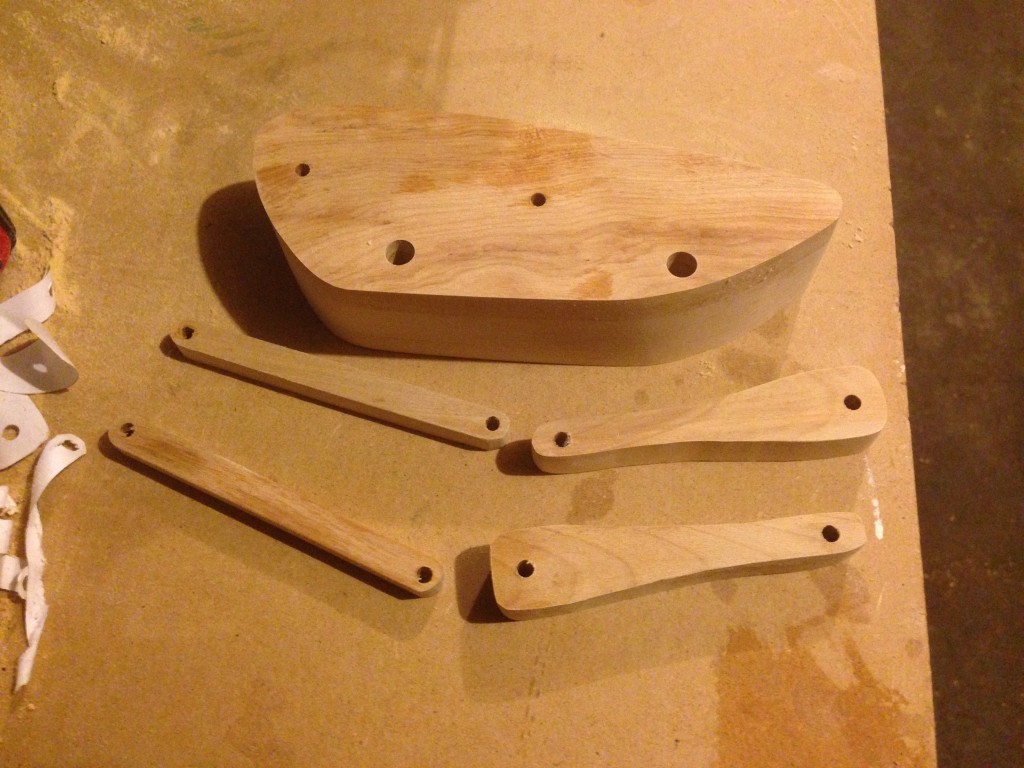 5 - Sanded down to size templates removed