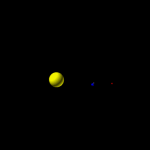 Animating the Solar System with OpenSCAD