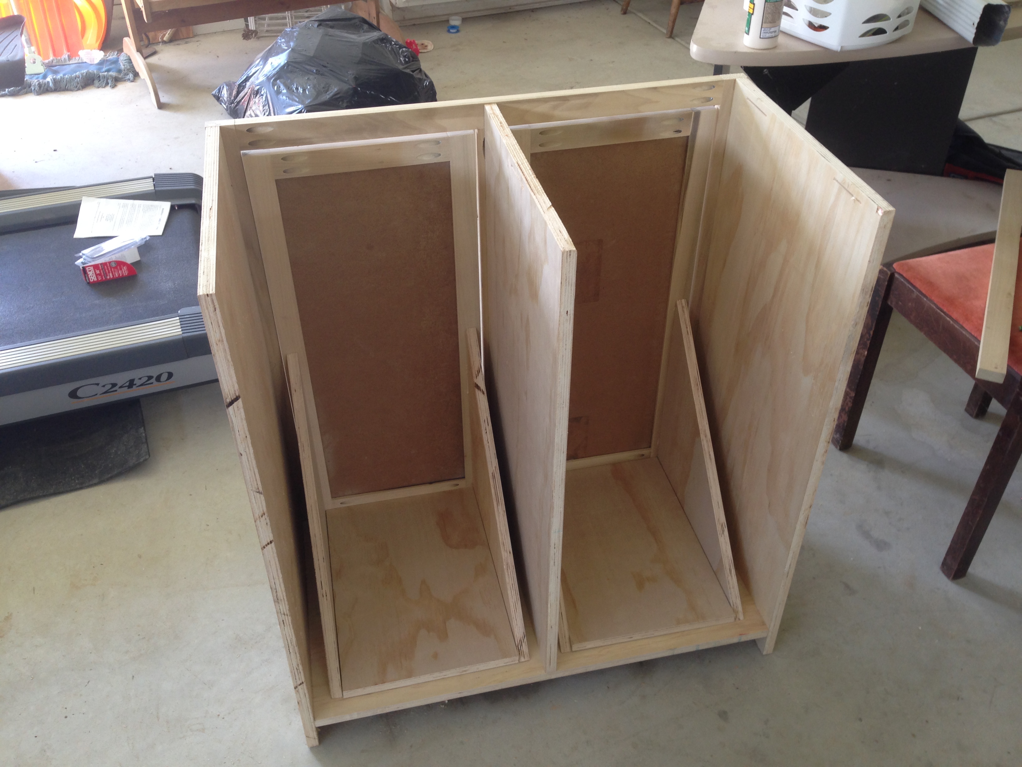 I Built A Tilt Out Trash Can Cabinet