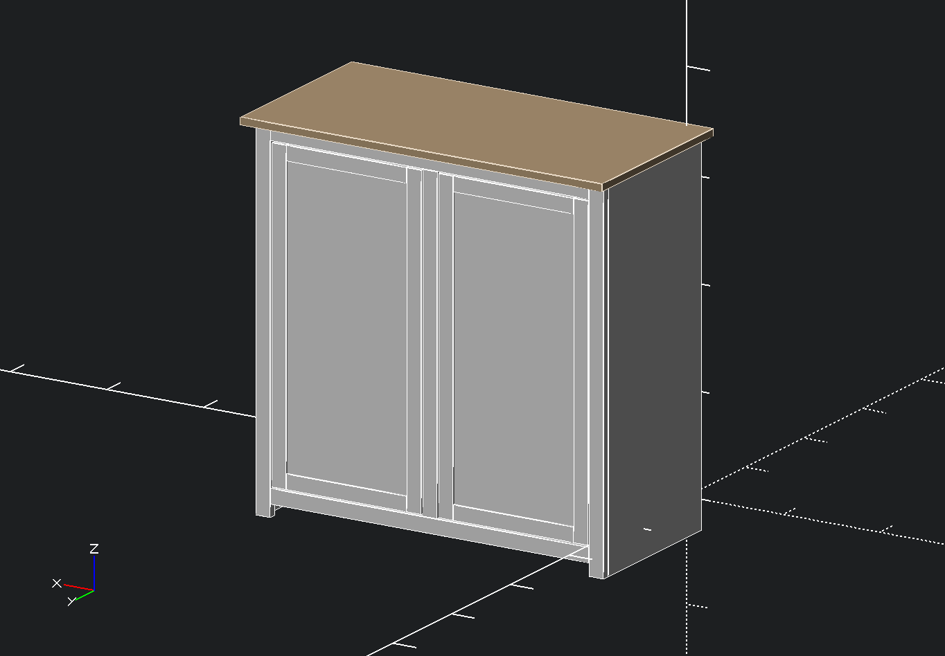 I Built A Tilt Out Trash Can Cabinet, Double Tilt Out Trash Bin Cabinet With Drawer Plans