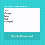 Improve your Christmas gift opening with Randomizer