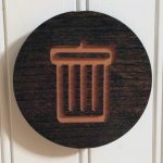 Garbage Can Cabinet Medallions