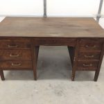 I Turned One Desk into Two End Tables