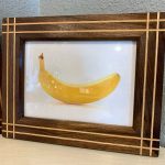 I made some picture frames (banana for scale)