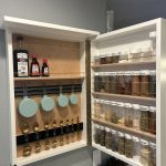 I made a spice cabinet slash measuring cup cabinet slash measuring spoon cabinet