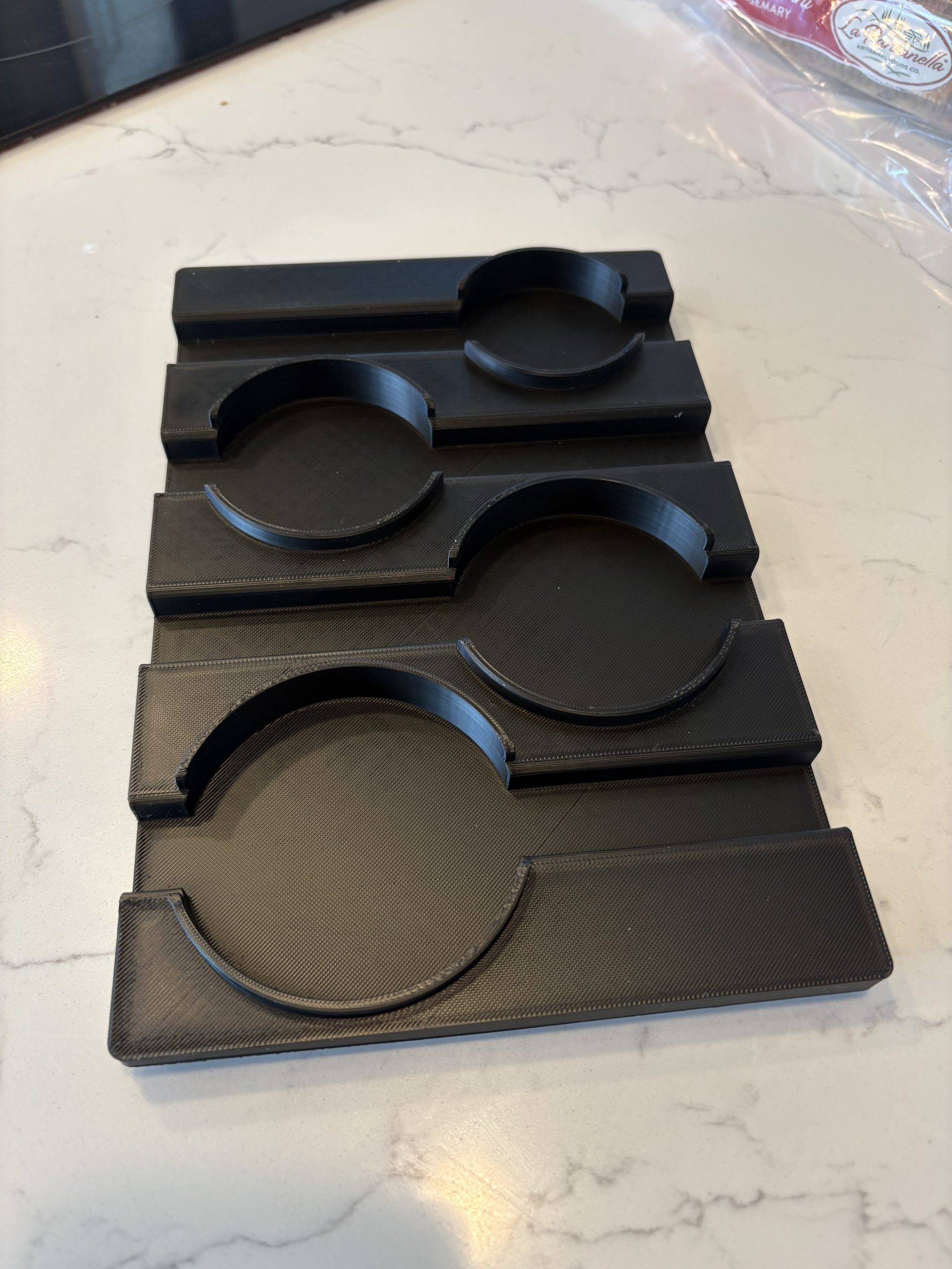Today’s Functional Print: Fitting round cups in a square drawer